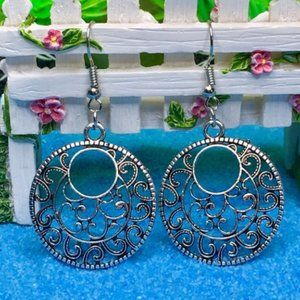 Boho Round Earrings